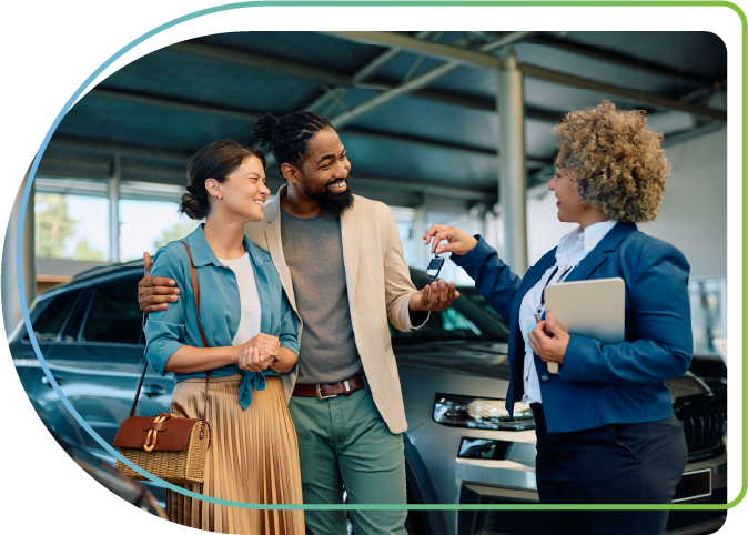 Illustration showing automotive industry energy and optimization process