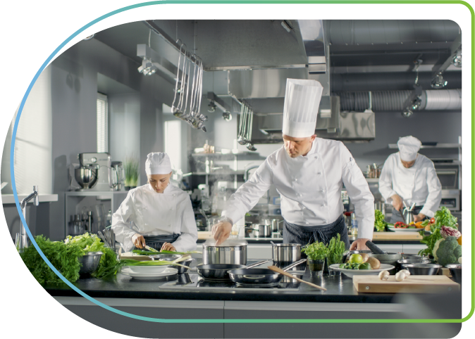 Various energy plan options for restaurant clients