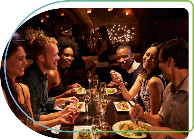 Illustration explaining fixed-rate energy options for restaurant businesses