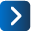 Blue white arrow icon